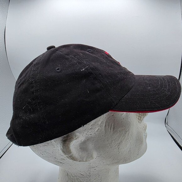 Toshiba Classic Volunteer Adjustable Black Red Baseball Cap Hat Sports Golf - Picture 4 of 9